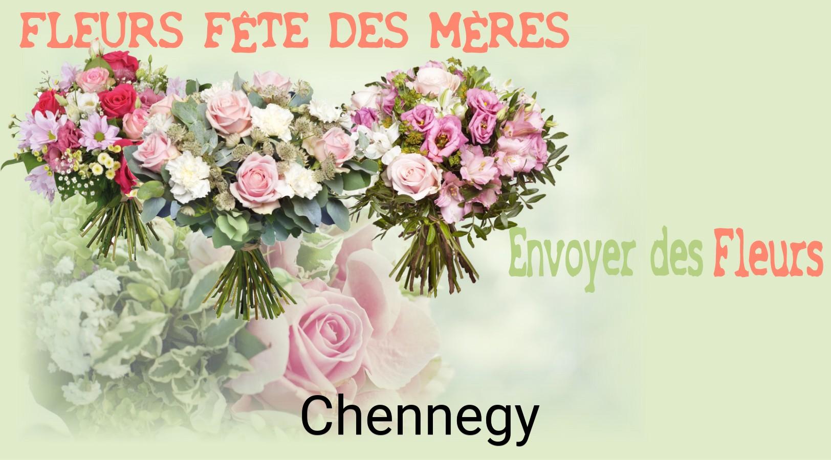 Bouquet de Fête des Mères livré à Chennegy